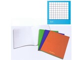 SCHRIFT PVC Kaft - Schrift ft -  Geruit Aurora - 120 blad - 80 gr - Zonder kantlijn