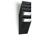 FOLDERHOUDER   Flexiboxx   6 x A4  Portrait Durable - Wandmontage - Zwart