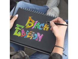POTLOOD   Black edition   -  Doos 24 colors Faber-Castell - Karton doos
