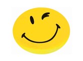 MAGNEET Dia.40 mm - Smiley - Blister 4 Franken