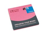 INFO NOTES - Ft. 75 x 75 mm - Fluo Roze Blok x 80 vel