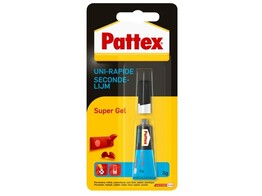 LIJM PATTEX SEC.LIJM   SUPERGEL   Tube 3 gr.