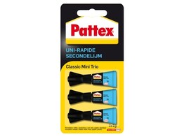LIJM PATTEX   Classic MINI TRIO    3 x 1 gr. SECONDELIJM