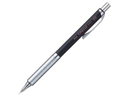 FIJNSTIFTHOUDER PENTEL   Orenz Metallic   - 05 One click - non stop writing - Zwarte houder