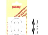 PICKUP LOS - 80 mm - Wit    0   Lettertype Helvetica