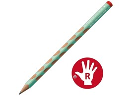 POTLOOD STABILO   Easygraph   - rechts - HB Ergonomic - Houder Pastelgroen