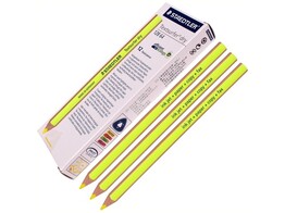 POTLOOD Textsurfer dry - Neon Geel Staedtler - Triplus - Jumbo stift 4 mm