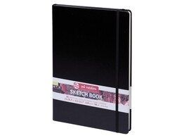 SCHETSBOEK ELASTIEK A4 140G CREMEPAPIER