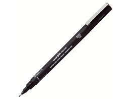 FINELINER UNI PIN - Zwart - Calligraphy 1.0 Uniball - Pigment inkt