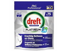 DREFT VAATWASTABLET PLATINUM - 75 capsules ALL-IN-ONE - Mega Pack 75 tablet / 1118 gr.