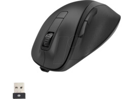MOUSE WIRELESS Rechargeable   MW-500  - Zwart Hama - 6 knoppen - Optisch