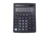REKENMACHINE DESKTOP - MAUL MXL12 - Zwart Dual Power - 12 digits