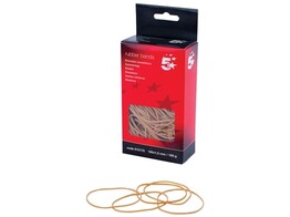 ELASTIEKEN Nr. 22 - Lengte 100 x Breedte 1.5 mm Doos 100 gr.