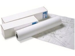 PLANAFDRUK PAPIER OP ROL - 90 gr - 1067 mm x 45 M Clairefontaine - Inkjet color - Doos 4 rollen