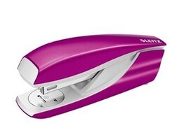 NIETMACHINE LEITZ 5502 - Roze metallic Nieten 24/6 - 26/6 - Capaciteit 30 blad