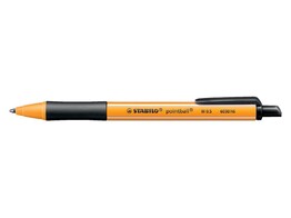 BALPEN   Pointball Colorful   - Zwart STABILO - 0.5 mm - Bio-based plastic