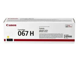 TONER LASER CANON LBP852 - 067H Yellow High Capacity 2350 pag.