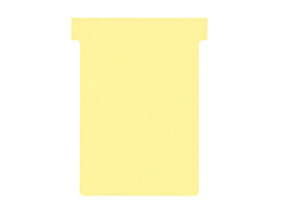 T-FICHE Type 3 - LICHTGEEL - set 100