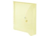 FOLDERSYS POCKET    PERFO - Geel Velcro sluiting - Din A4