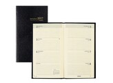 AGENDA INTERPLAN - 7 Dag / 2 Pag - Zwart Brepols - Ft. 90 x 160 mm - Lima kaft