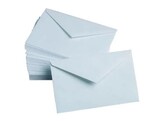 ENVELOP VISITEKAART -  Ft. 90 x 140 - Gegomd Extra wit - 120 gr. - set 50