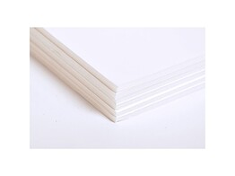 SCHUIMKARTON WIT - Ft. 50 x 65 cm - 10 mm