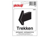 PICKUP VINYL STICKER    Trekken     picto Ft. 100 x 100 mm