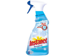 Onderhoudsproduct - Instanet ruiten spray Spray 725 ml.  -  Met alcohol - Streepvrij