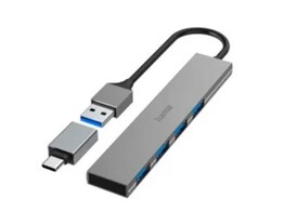 HUB USB-C / USB-A   - 4 Ports   4 x USB-A Hama