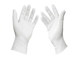 LATEX HANDSCHOENEN - Medium - Wit Dolphin - Doos 100