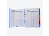 LERAREN AGENDA ATOMA - A5  88 blad - 90 gr - FSC - Colors assorti