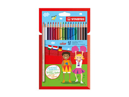 POTLOOD   STABILO Color   - Set 18 Karton etui