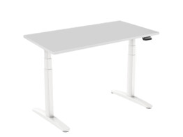 ZIT-STA BUREAU - Electrisch - 80 x 180 cm Wit