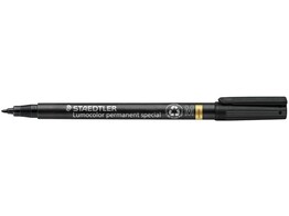 STIFT   LUMOCOLOR 319 special   -  Medium - Zwart Staedtler - Permanent - Medium punt 1.0 mm