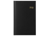 AGENDA SATURNUS kort - 1 Dag /  Pag - Zwart Brepols - Ft. 133 x 208 mm - Lima kaft