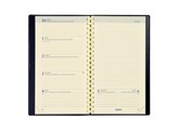 AGENDA NOTAPLAN - 7 Dag / 2 Pag - Spiraal Brepols - Ft. 90 x 160 mm - Color assorti