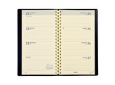 AGENDA INTERPLAN - 7 Dag / 2 Pag - Spiraal Brepols - Ft. 90 x 160 mm - Color assorti