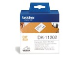 ETIKETTEN THERMISCH 62 mm x 100 mm Brother QL label print - Rol 300 labels