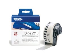 ETIKETTEN THERMISCH Continuous label 29 mm Brother QL label print - Rol 30.48 Meter