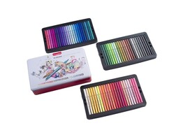 Fineliner / Brush STIFTEN - Set 72 colors Bruynzeel - Metalen doos
