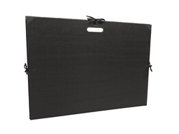 TEKENMAP MET LINTEN KRAFT ZWART 59 x 72 cm Met handvat