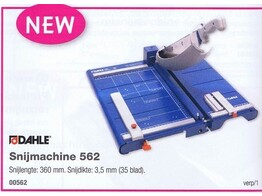 SNIJMACHINE met HEFBOOM - Snijlengte 360 mm Dahle - Snijdikte 3.5 mm