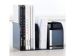 TIJDSCHRIFTENHOUDER FILE OPTIMO Durable - 3 Variabele vakken - Zwart