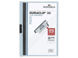 MAP DURACLIP 30 - Lichtblauw Durable - Cap. 1-30 vel A4