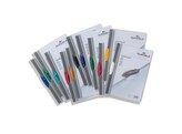 KLEMMAP SWINGCLIP transaparant - Klem turkoois Durable - Din A4 - tot 30 vel