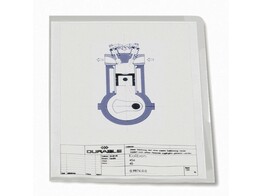 L-MAP GESTRUCTUREERD oppervlak - Din A4 Durable - Doos 100 - dikte 120 micron