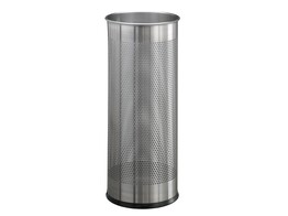 PAPIERBAK METAAL - 28.5 Liter - Roestvrij staal Durable - H.620 x Dia. 260 mm - Perforatie