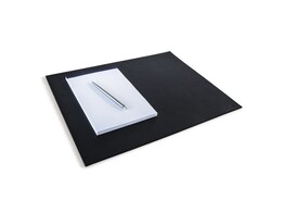 BUREAUONDERLEGGER 42 x 30 cm - Zwart LEDER Durable