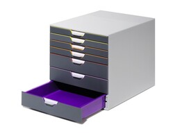 LADENBLOK   VARICOLOR 7   - Grijs / Multicolor Durable - 7 laden