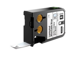 DYMO XTL TAPE - Kabelwikkel - 21 x 39 mm Permanent - Zwart op Wit - Gelamineerd